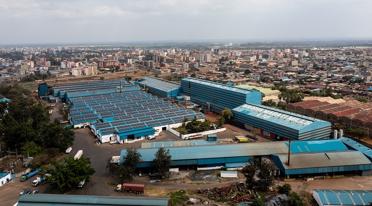 Devki 4MW rooftop solar plant.